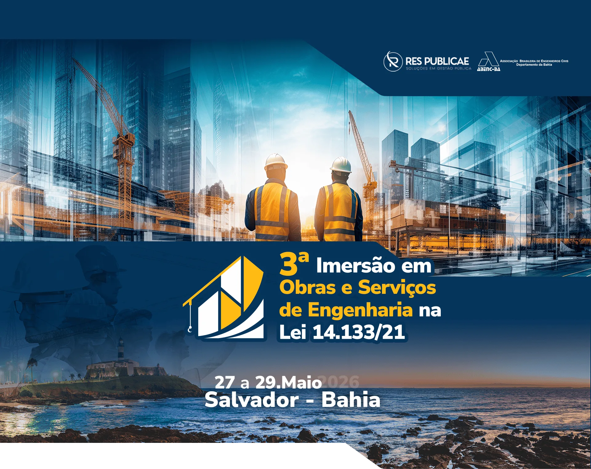 3ª Imersão em Obras e Serviços de Engenharia na Lei 14.133/21